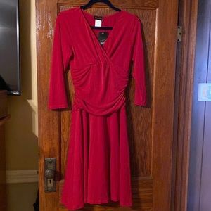 Rekucci Red Dress with Tummy Control.